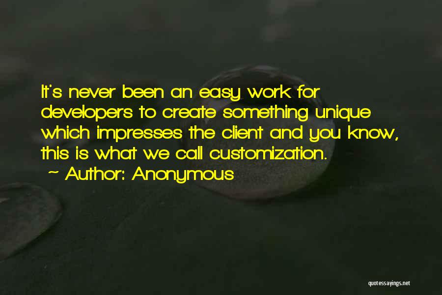 Impresses Quotes By Anonymous