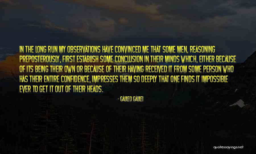Impresses Quotes By Galileo Galilei