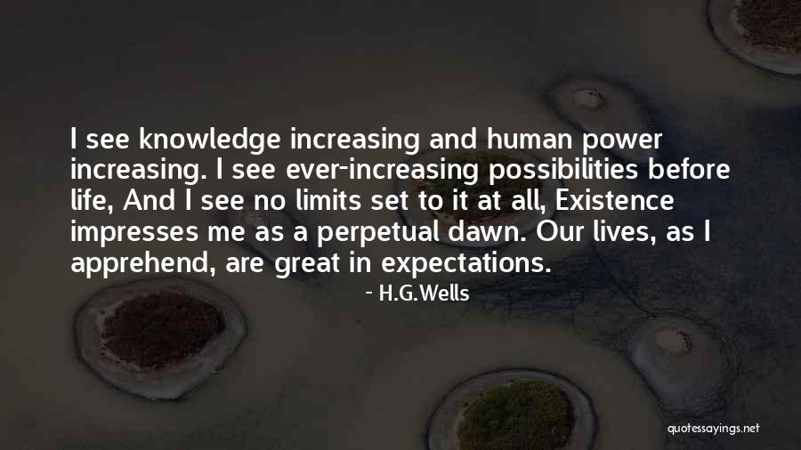 Impresses Quotes By H.G.Wells