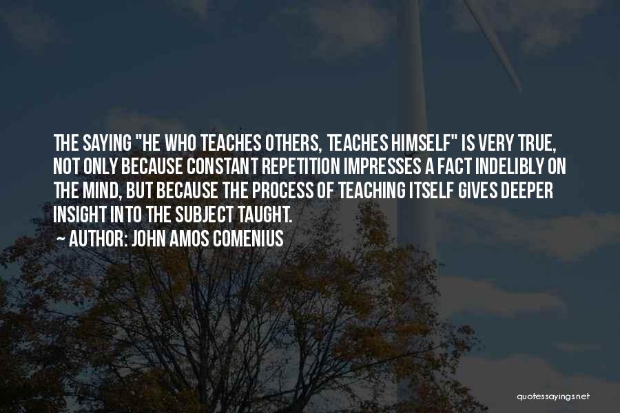 Impresses Quotes By John Amos Comenius