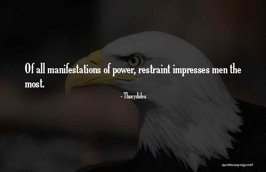 Impresses Quotes By Thucydides