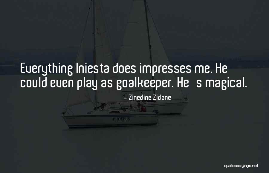 Impresses Quotes By Zinedine Zidane