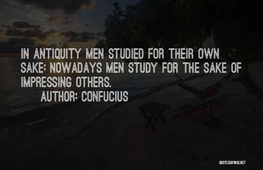 Impressing Others Quotes By Confucius