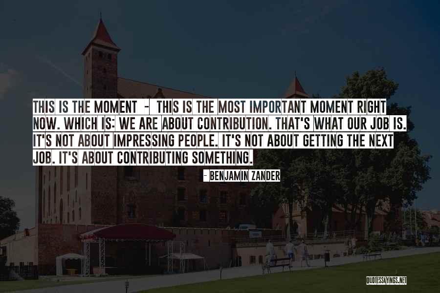 Impressing People Quotes By Benjamin Zander Impressing People Quotes By Benjamin Zander