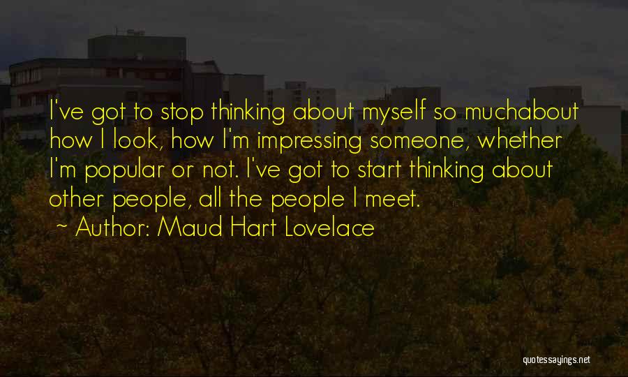 Impressing Quotes By Maud Hart Lovelace