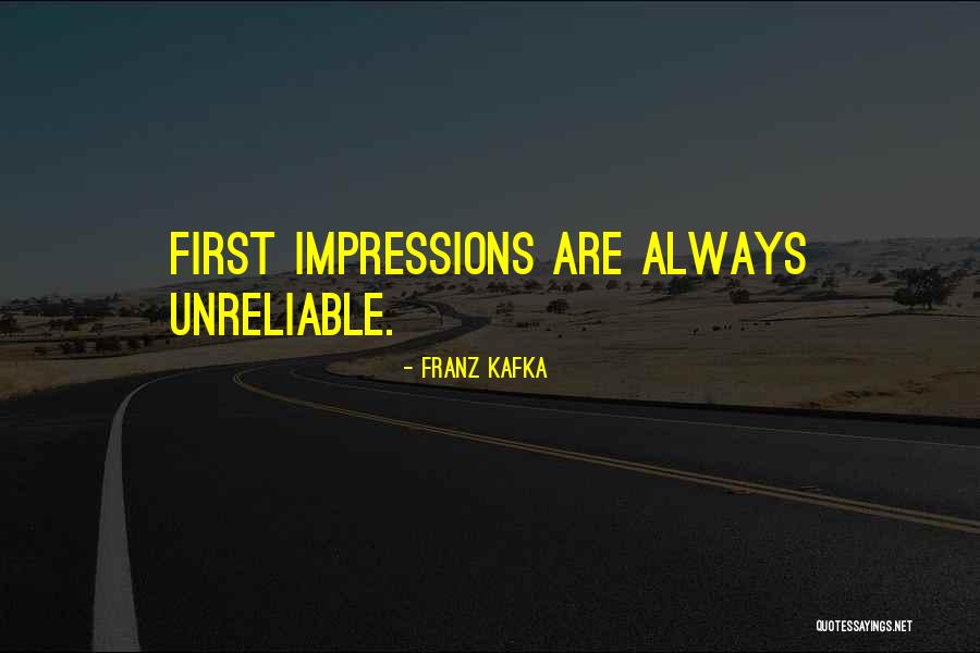 Impressions Quotes By Franz Kafka