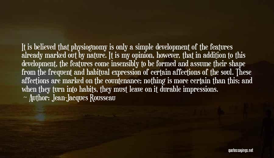 Impressions Quotes By Jean-Jacques Rousseau Impressions Quotes By Jean-Jacques Rousseau