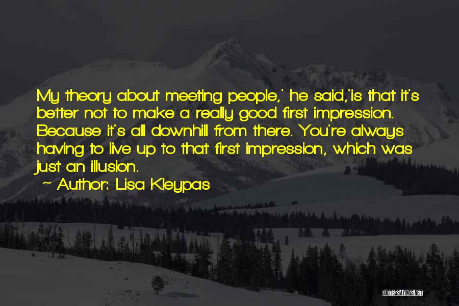 Impressions Quotes By Lisa Kleypas