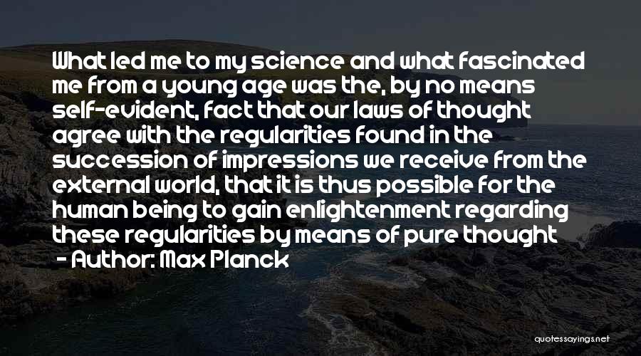 Impressions Quotes By Max Planck