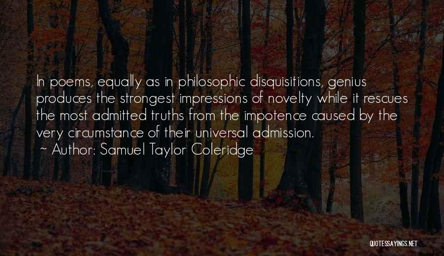 Impressions Quotes By Samuel Taylor Coleridge