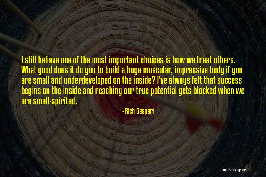 Impressive Success Quotes By Rich Gaspari Impressive Success Quotes By Rich Gaspari
