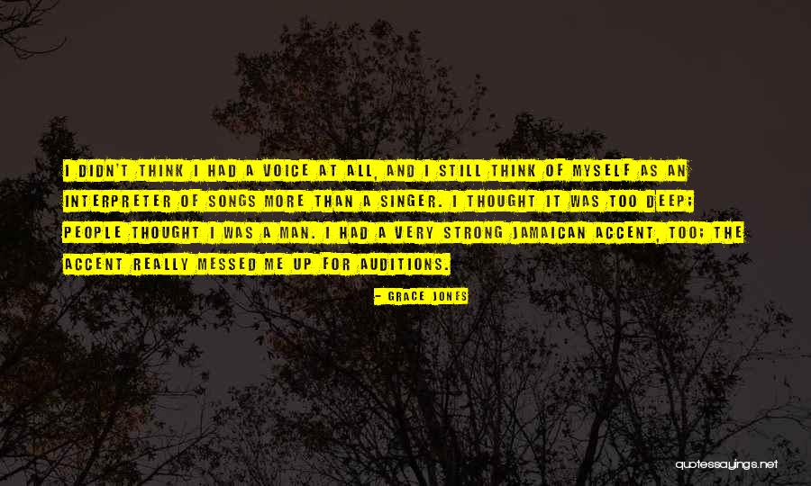 Impreuna Sau Quotes By Grace Jones Impreuna Sau Quotes By Grace Jones