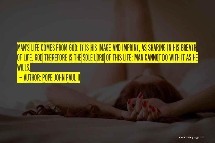 Imprint Quotes By Pope John Paul II