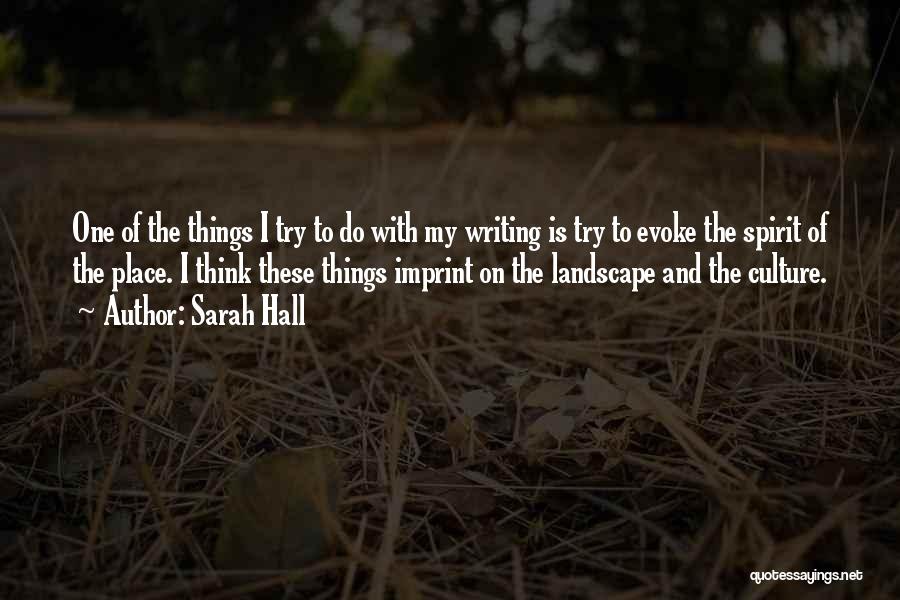 Imprint Quotes By Sarah Hall