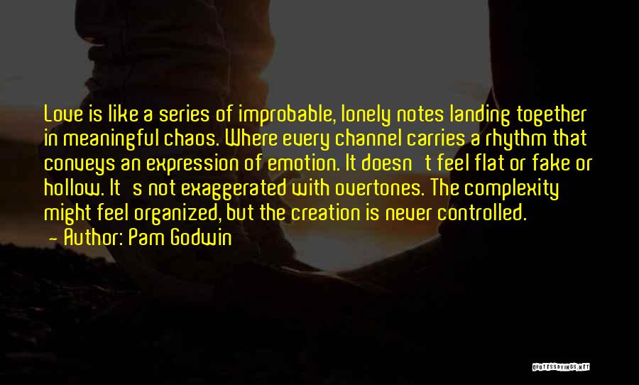 Improbable Love Quotes By Pam Godwin