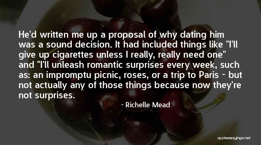 Impromptu Quotes By Richelle Mead Impromptu Quotes By Richelle Mead