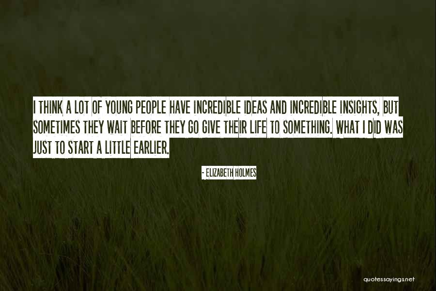 Impronte Coniglio Quotes By Elizabeth Holmes Impronte Coniglio Quotes By Elizabeth Holmes