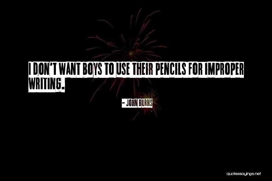 Improper Use Of Quotes By John Burns Improper Use Of Quotes By John Burns