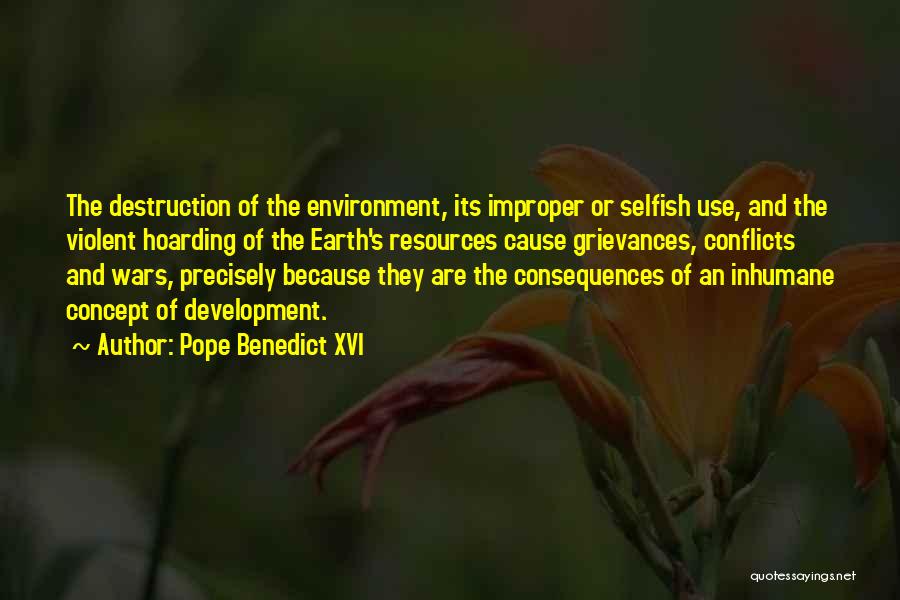 Improper Use Of Quotes By Pope Benedict XVI