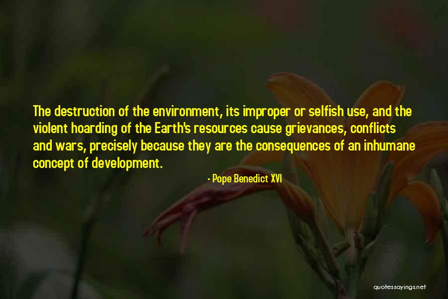 Improper Use Of Quotes By Pope Benedict XVI