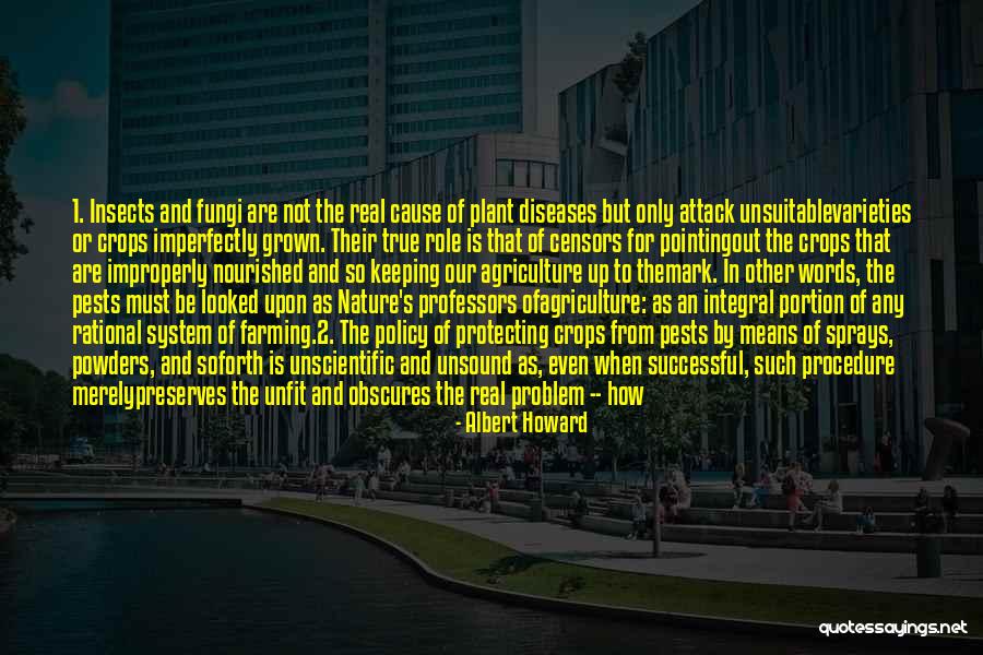 Improperly Quotes By Albert Howard Improperly Quotes By Albert Howard