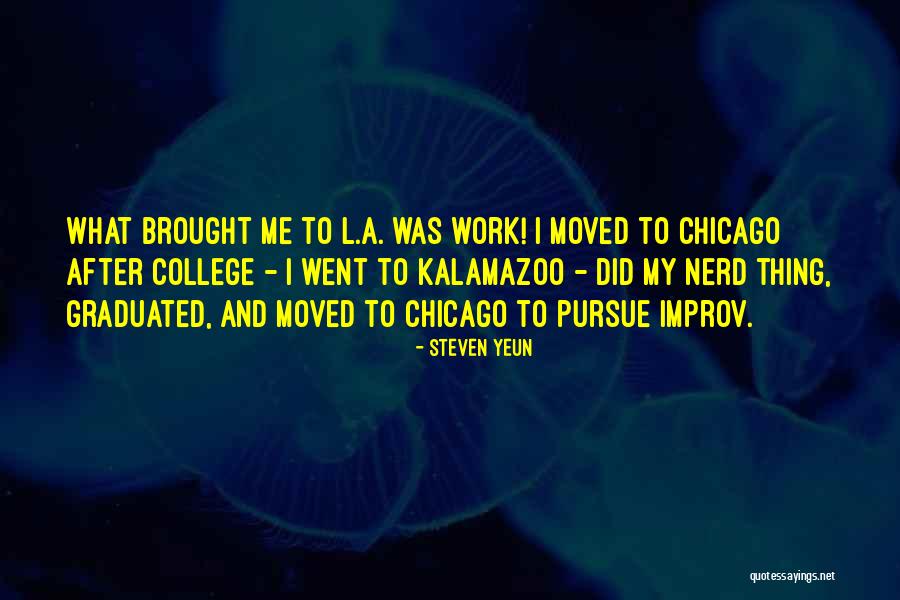 Improv-a-ganza Quotes By Steven Yeun Improv-a-ganza Quotes By Steven Yeun