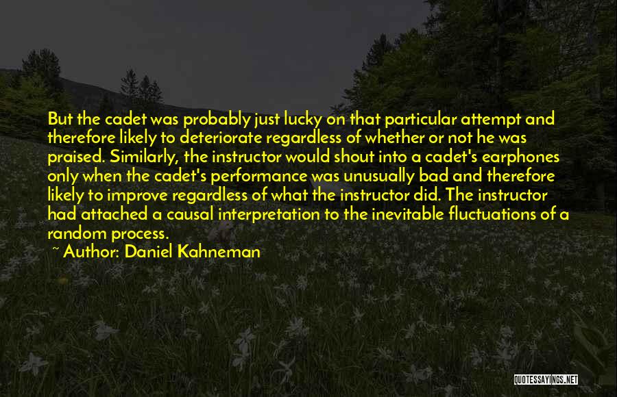 Improve Performance Quotes By Daniel Kahneman