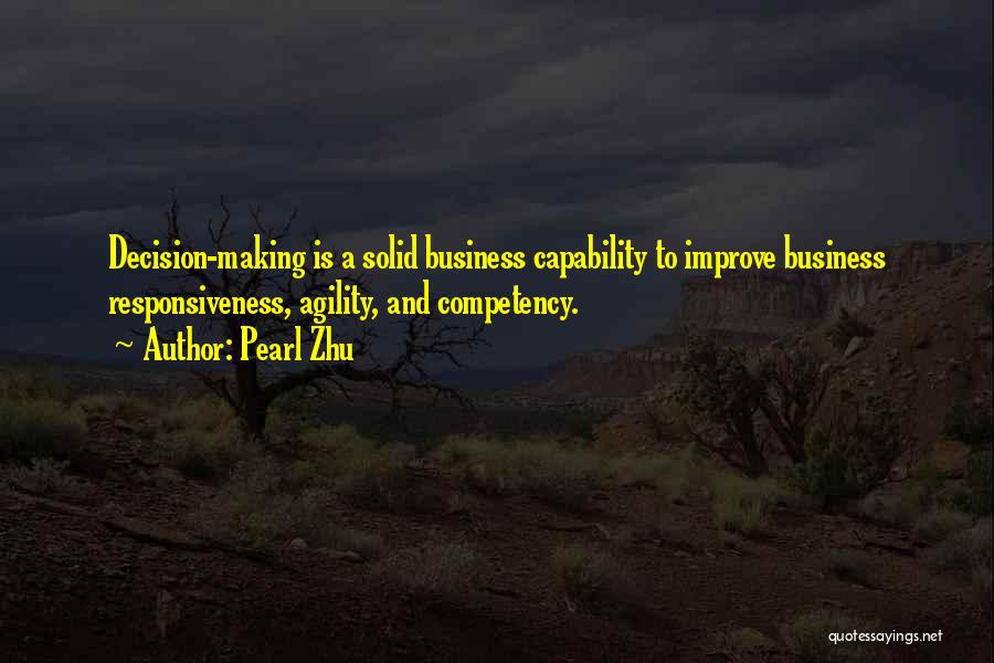 Improve Your Business Quotes By Pearl Zhu