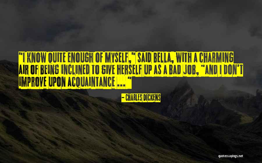 Improve Your Character Quotes By Charles Dickens Improve Your Character Quotes By Charles Dickens