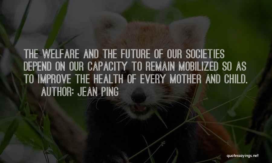 Improve Your Health Quotes By Jean Ping