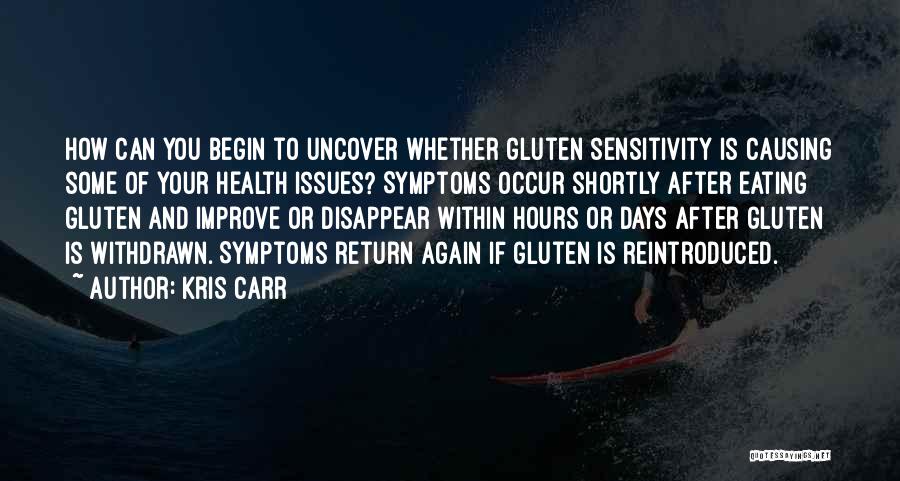 Improve Your Health Quotes By Kris Carr