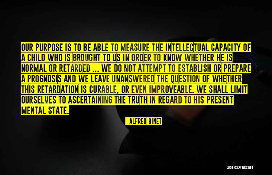 Improveable Quotes By Alfred Binet Improveable Quotes By Alfred Binet
