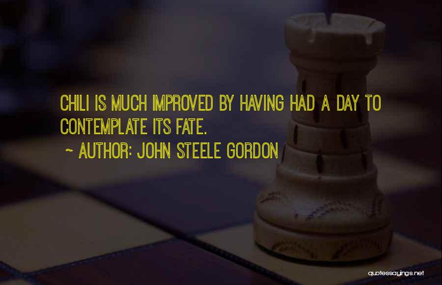 Improved Quotes By John Steele Gordon