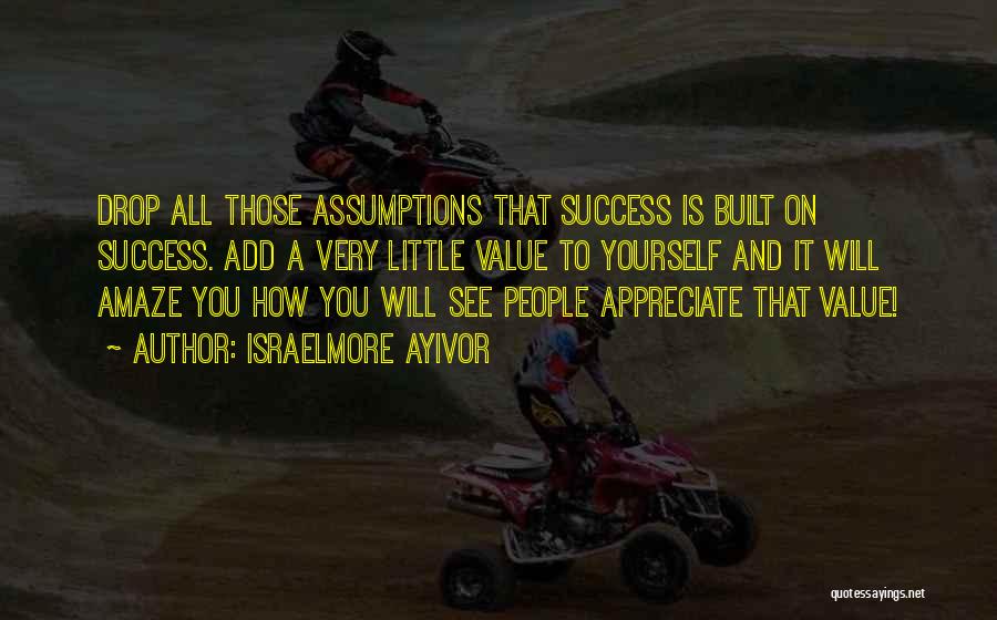 Improvement And Success Quotes By Israelmore Ayivor