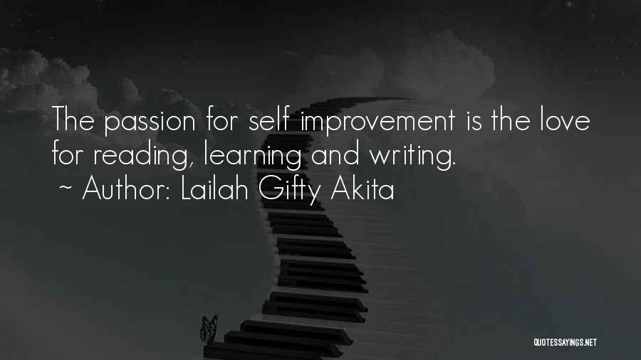 Improvement In Writing Quotes By Lailah Gifty Akita