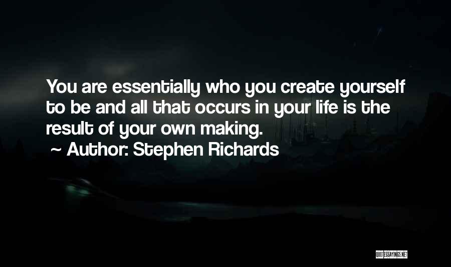 Improvement Of Yourself Quotes By Stephen Richards