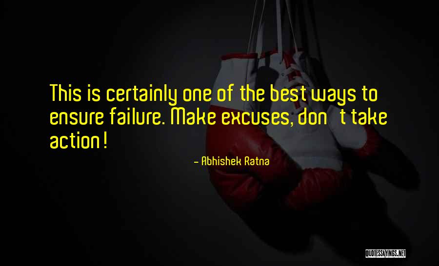 Improvement Quotes By Abhishek Ratna