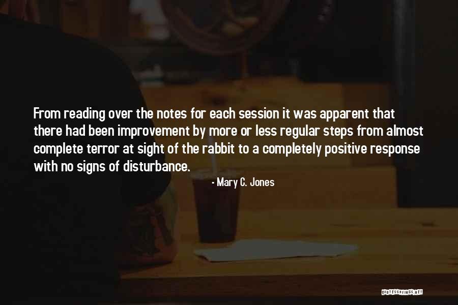 Improvement Quotes By Mary C. Jones