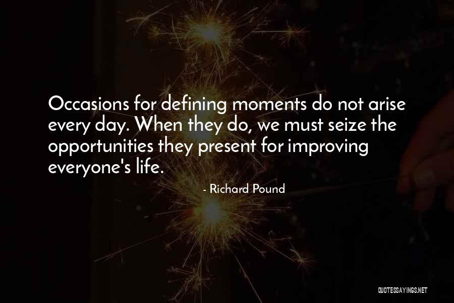 Improving Each Day Quotes By Richard Pound Improving Each Day Quotes By Richard Pound