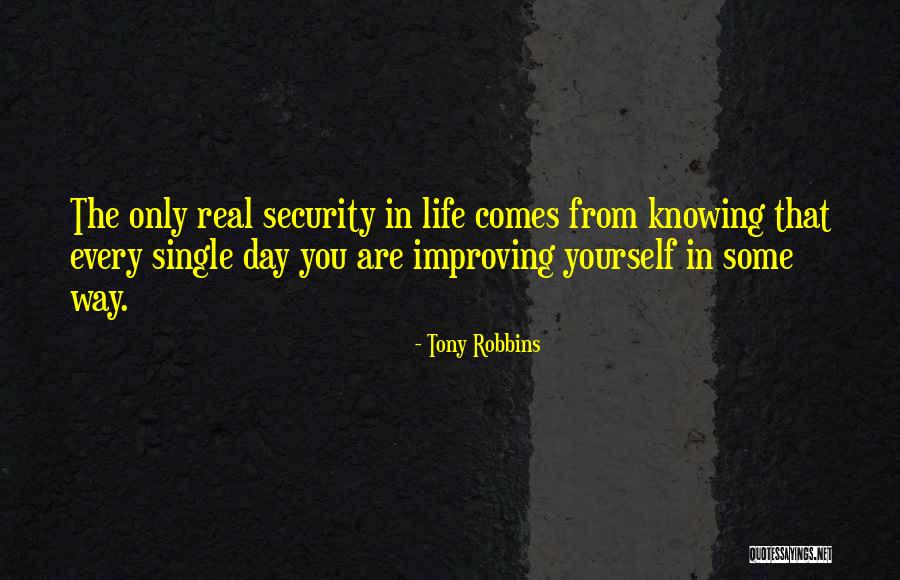 Improving Each Day Quotes By Tony Robbins Improving Each Day Quotes By Tony Robbins