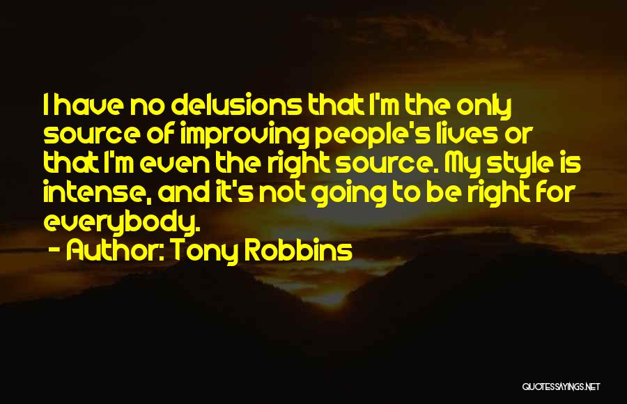 Improving The Lives Of Others Quotes By Tony Robbins