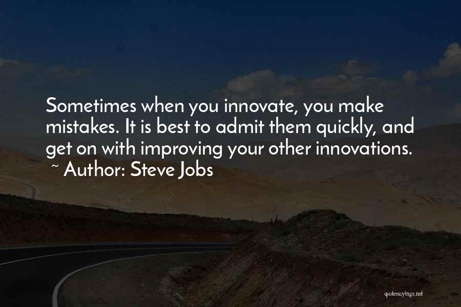 Improving Your Business Quotes By Steve Jobs