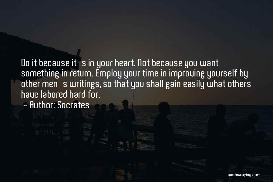 Improving Your Writing Quotes By Socrates