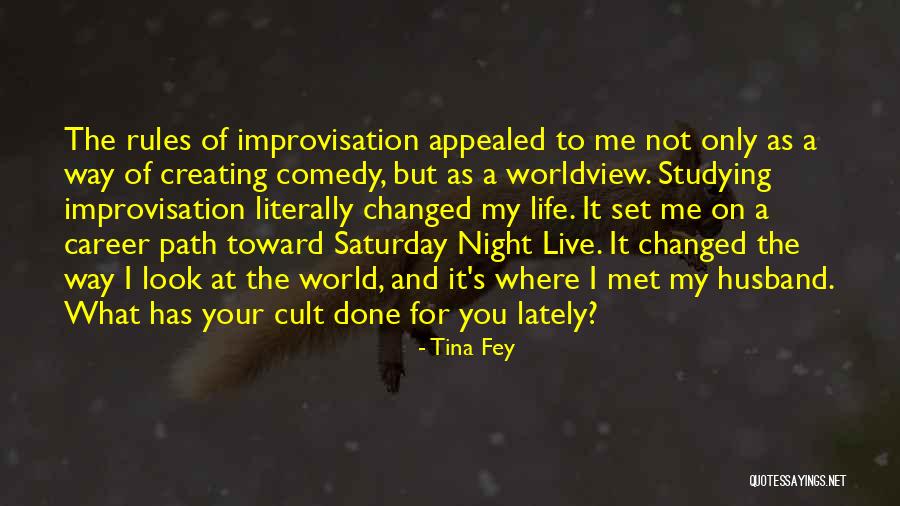 Improvisation And Life Quotes By Tina Fey