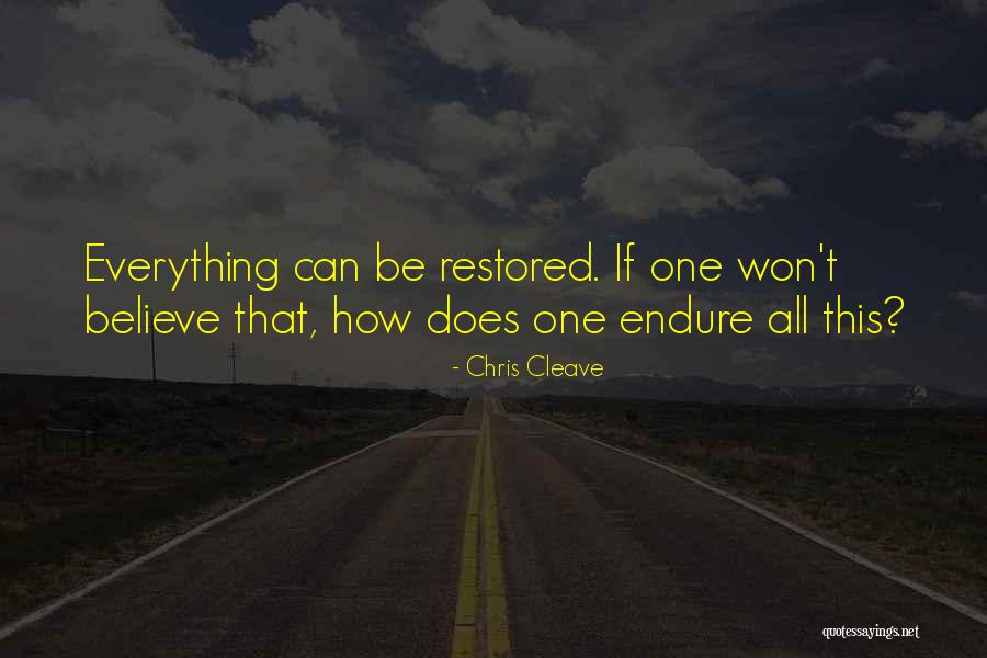 Imprudente Quotes By Chris Cleave Imprudente Quotes By Chris Cleave