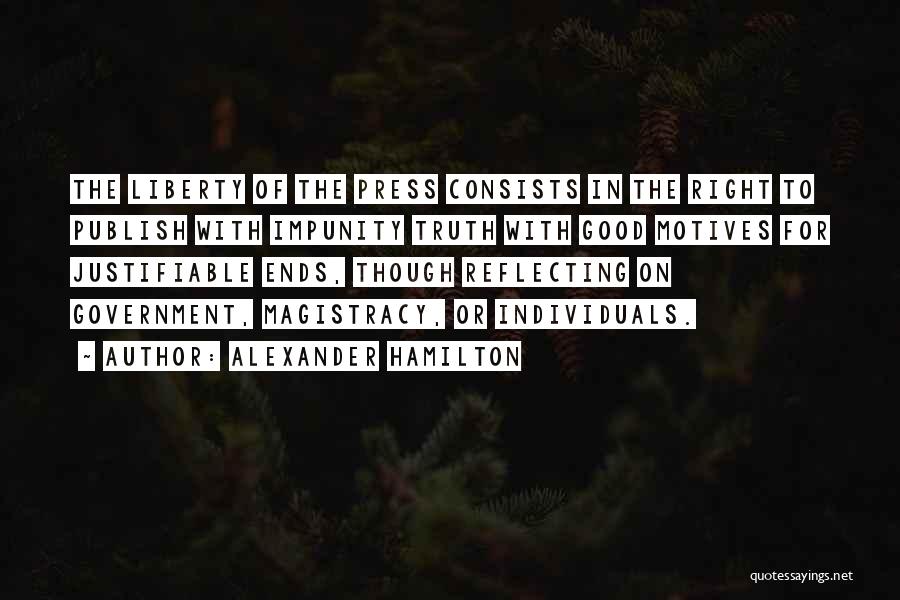 Impunity Quotes By Alexander Hamilton