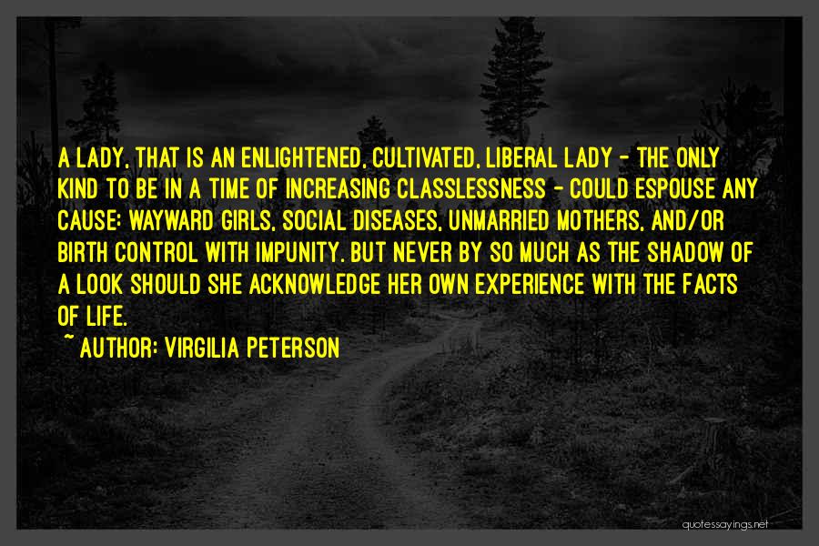 Impunity Quotes By Virgilia Peterson