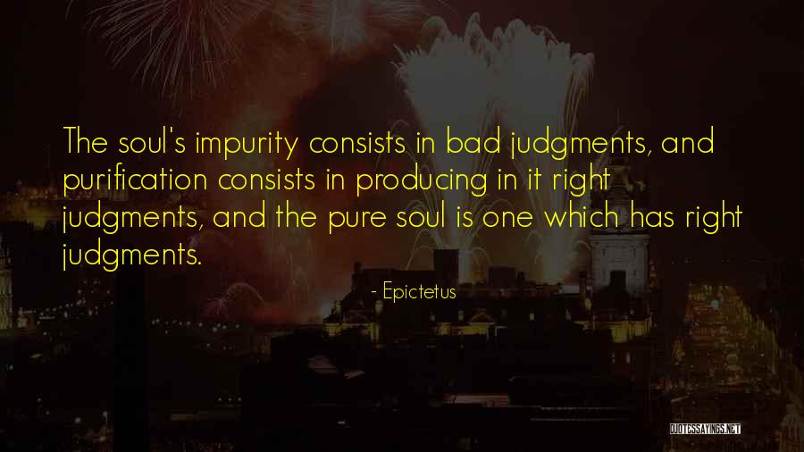 Impurity Quotes By Epictetus