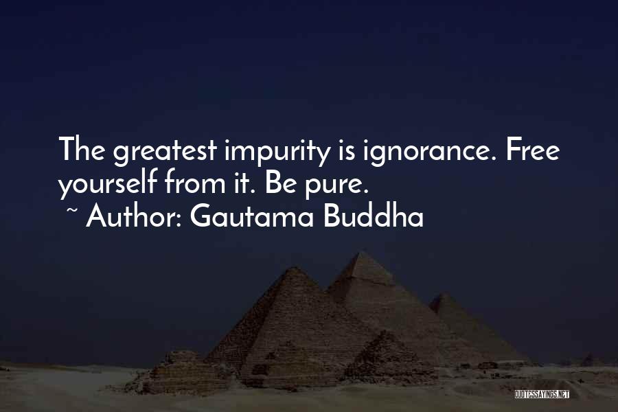 Impurity Quotes By Gautama Buddha