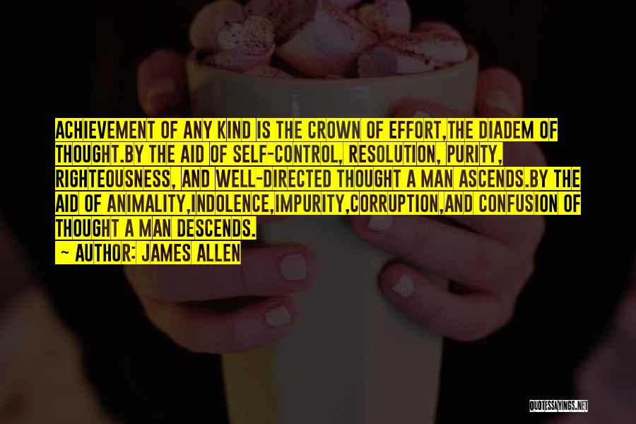 Impurity Quotes By James Allen